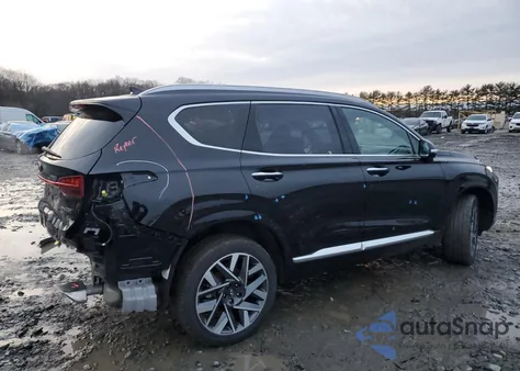 2023 Hyundai Santa Fe Calligraphy from USA, damaged, VIN 5NMS5DAL8PH641577